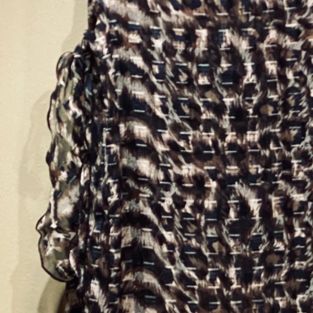 🌟HP🌟VTG Sarong Animal Print Swim Coverup OS - Picture 2 of 4